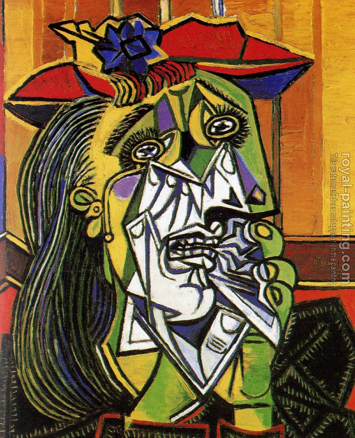 Pablo Picasso : woman in tears